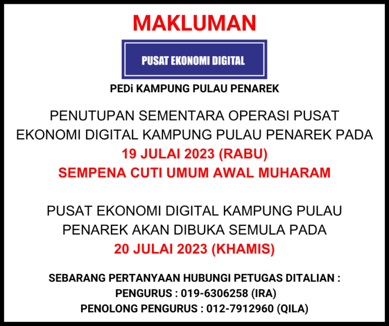 NOTIS MUHARAM